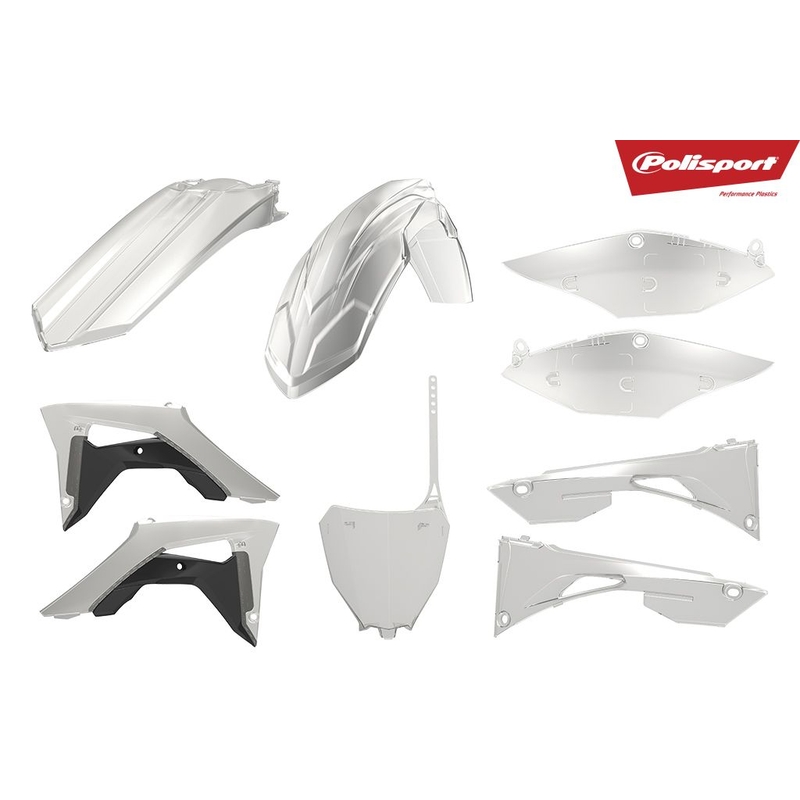 Kit plastice POLISPORT clear 99 pentru HONDA CRF 450 R 2017-2020, HONDA CRF 250 R 2018-2021