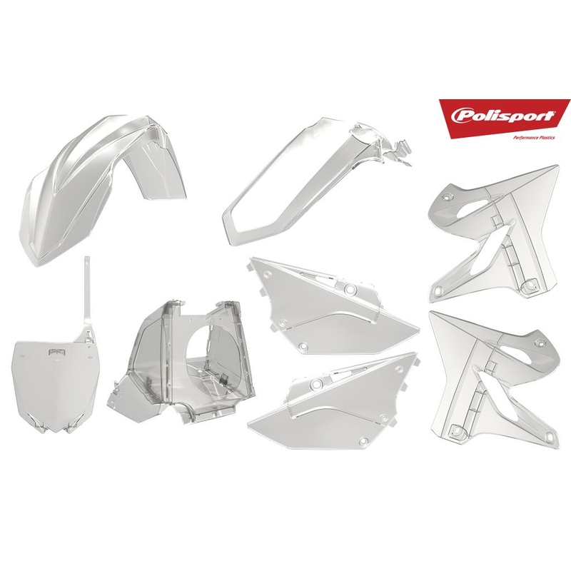 Kit plastice POLISPORT restyling clear 99 pentru YAMAHA YZ 125 2002-2022, YAMAHA YZ 250 2002-2020