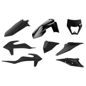 Kit plastice POLISPORT 91017 Negru