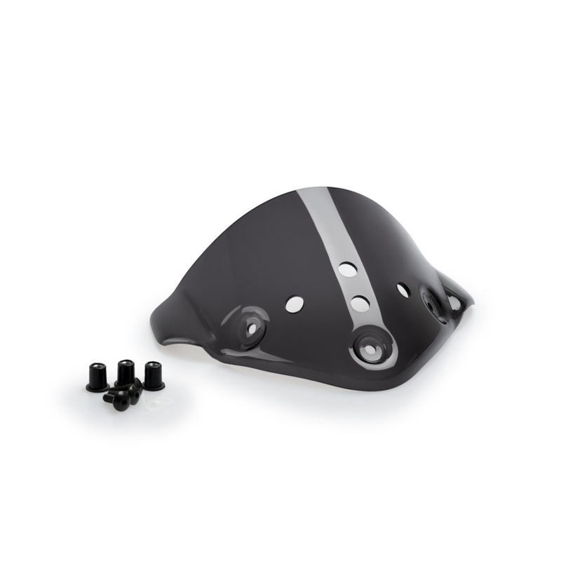 Mask PUIG CAFE RACER dark smoke 173mm x 120mm