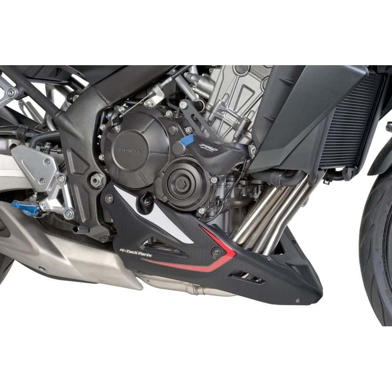 Engine spoiler PUIG carbon look stickers included lichidare