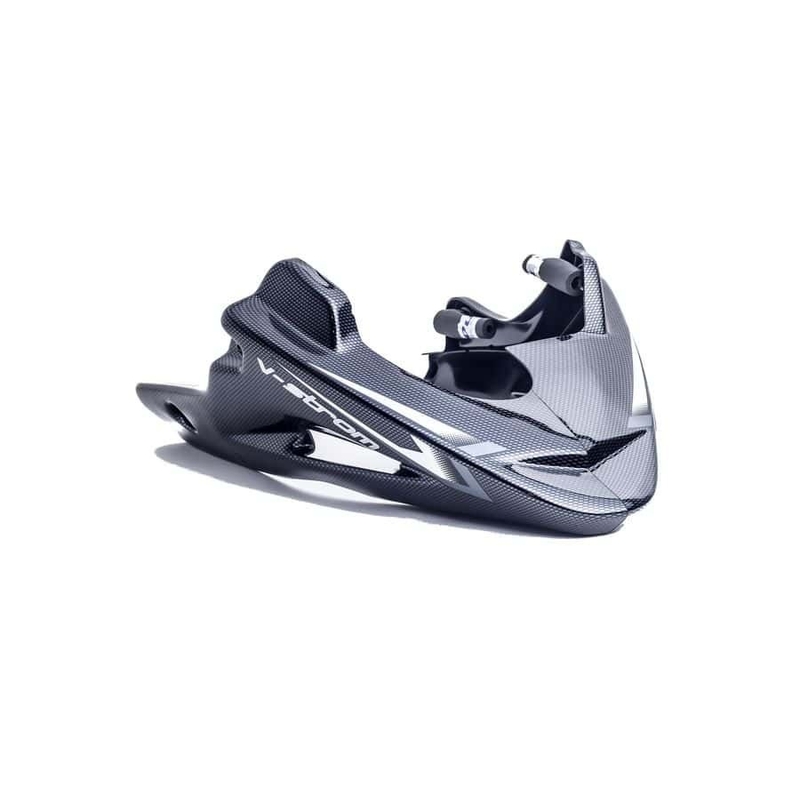 Engine spoiler PUIG carbon look stickers included pentru SUZUKI SV 650 / S 2016-2026, SUZUKI DL 650 V-STROM 2004-2011