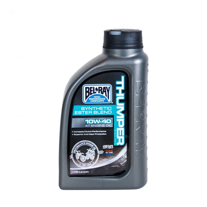 Ulei de motor Bel-Ray THUMPER RACING SYNTHETIC ESTER BLEND 4T 10W-40 1 l