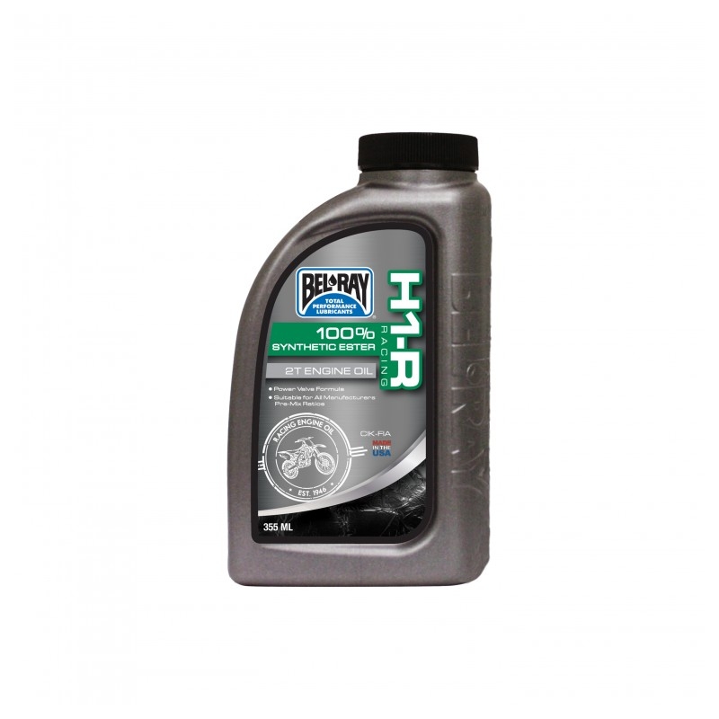 Ulei de motor Bel-Ray H1-R RACING 100% SYNTHETIC ESTER 2T (355 ml)