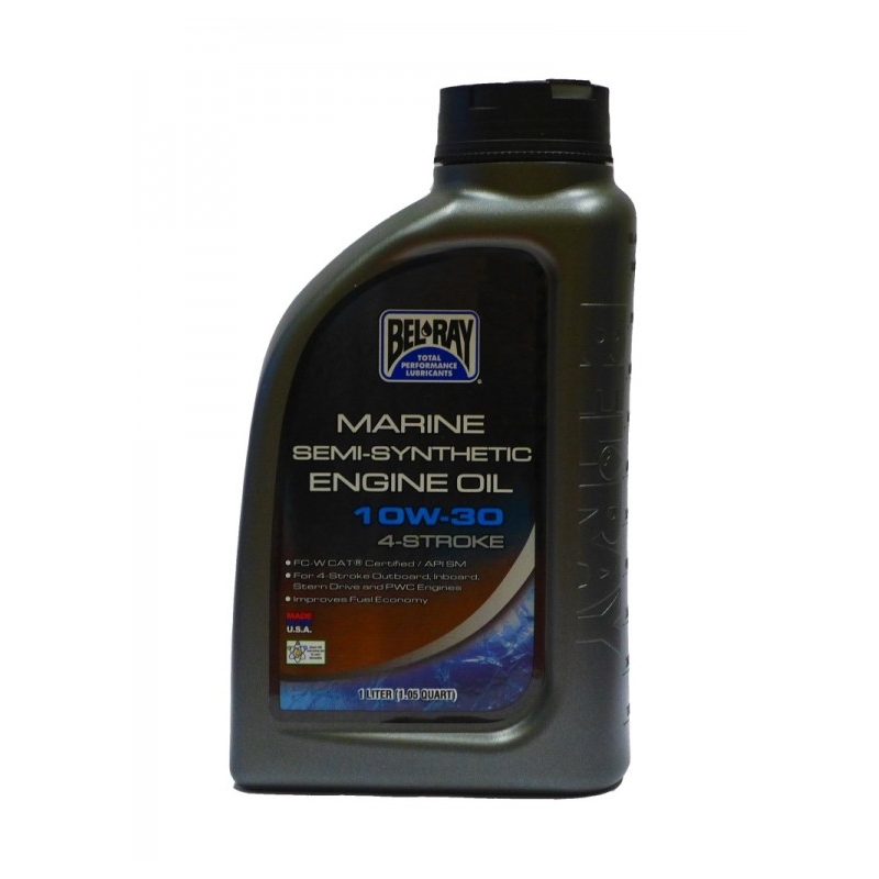 Ulei de motor Bel-Ray MARINE SEMI-SYNTHETIC 4T 10W-30 1 l