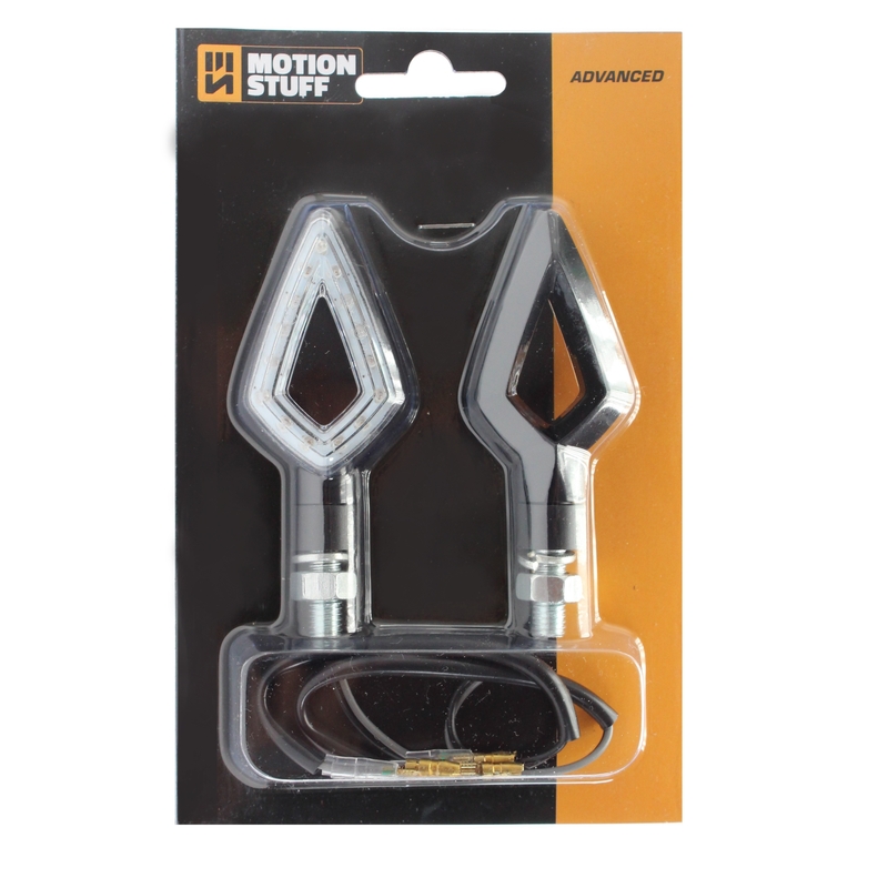 Semnale LED (2 buc) MOTION STUFF Negru