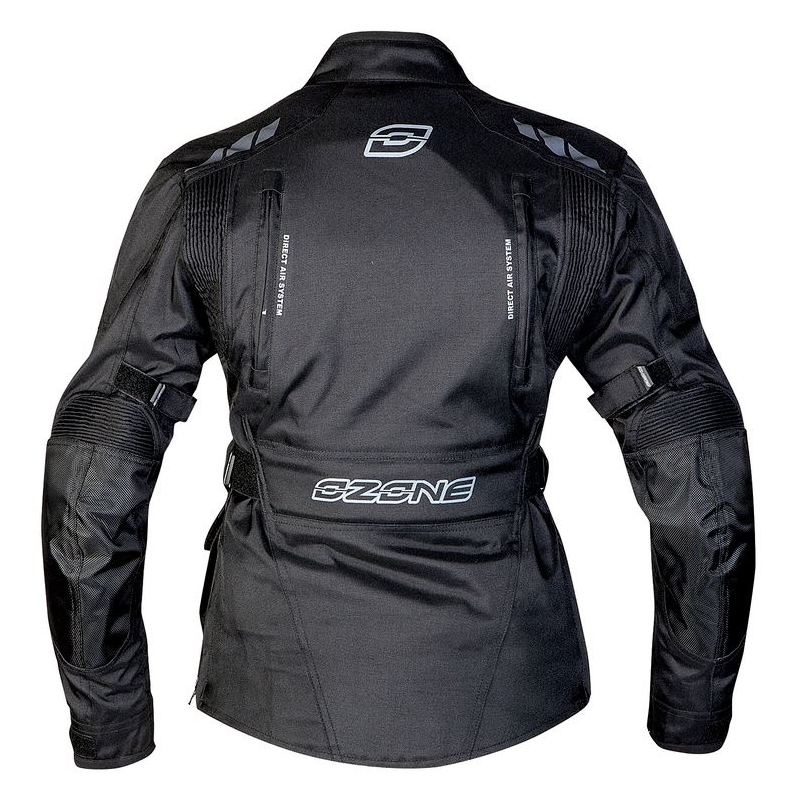 Jacheta Moto pentru femei Ozone Tour Negru lichidare