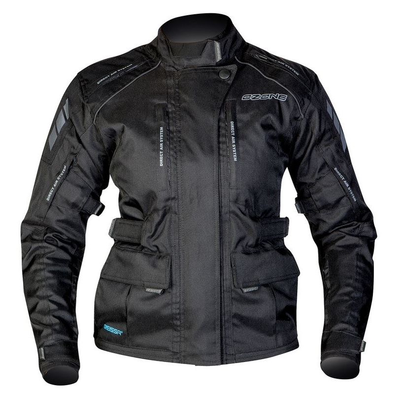 Jachetă Moto Ozone Tour Negru Vânzare lichidare