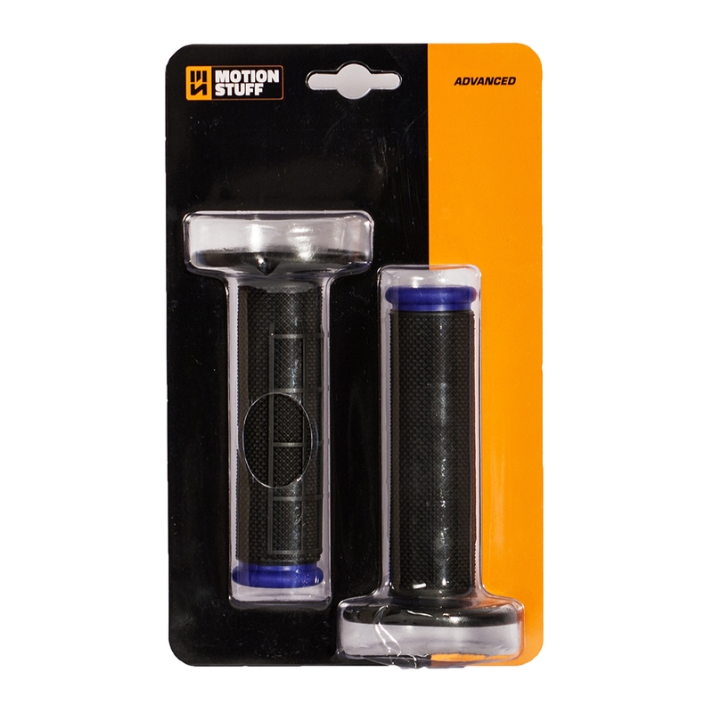 Mansoane MX-Enduro MOTION STUFF ADVANCED Negru/Albastru (half-waffle)