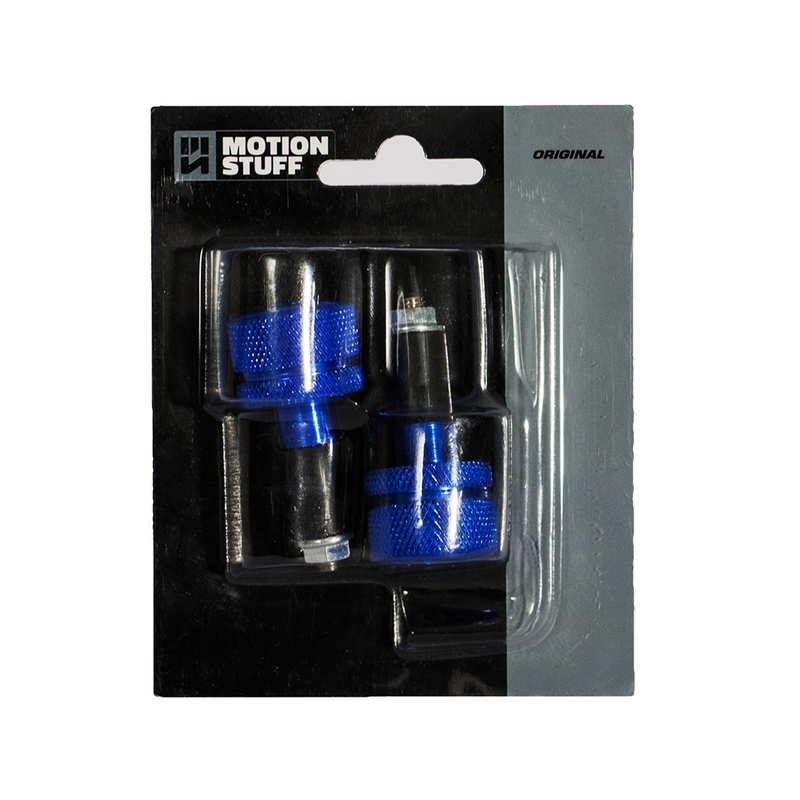 Capete de ghidon MOTION STUFF ORIGINAL Albastru (d13-17mm)