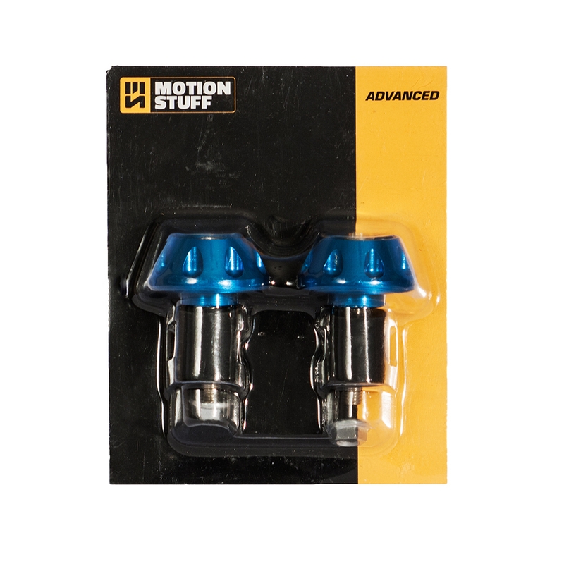 Capete de ghidon MOTION STUFF ADVANCED Albastru (d18-20mm)
