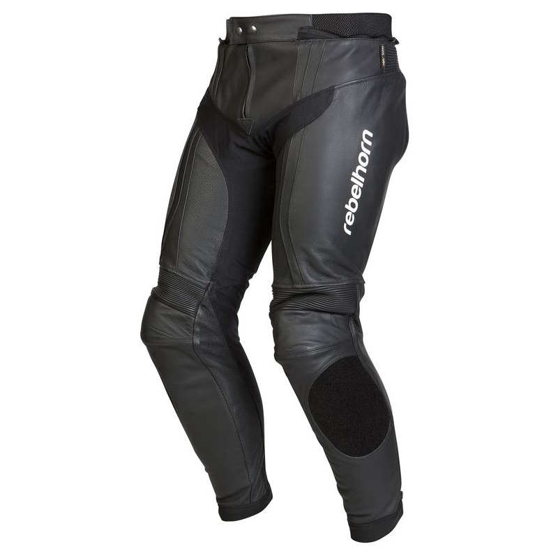 Rebelhorn Piston II Negru pantaloni de motocicletă negru