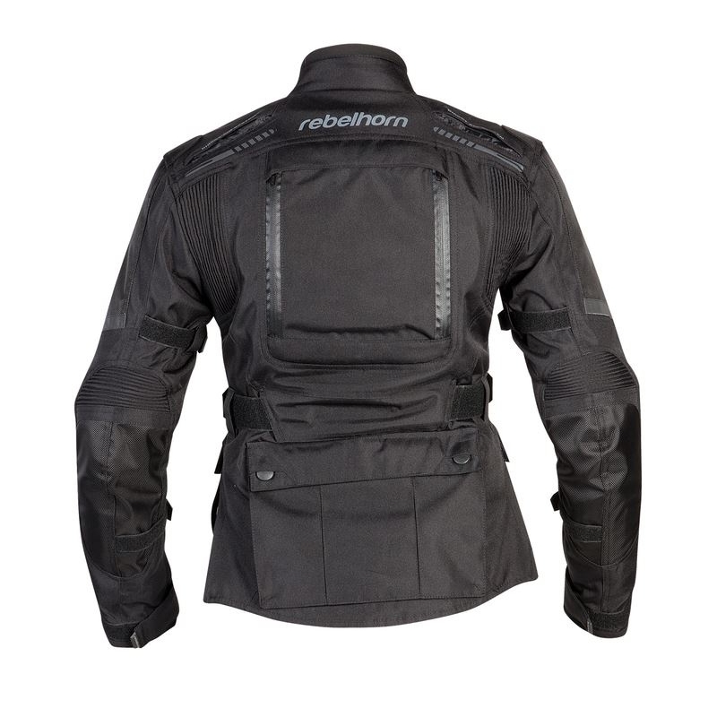 Jacheta moto pentru femei Rebelhorn Hiker negru lichidare