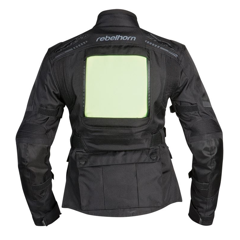 Jacheta moto pentru femei Rebelhorn Hiker negru lichidare