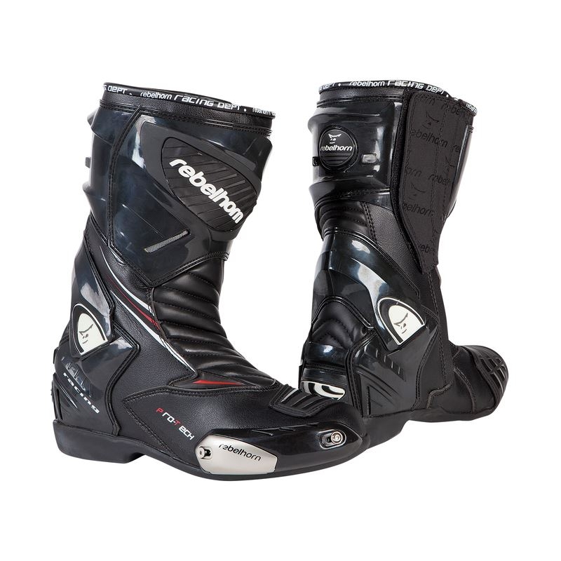 Rebelhorn Lap Black Motociclete negru Cizme lichidare