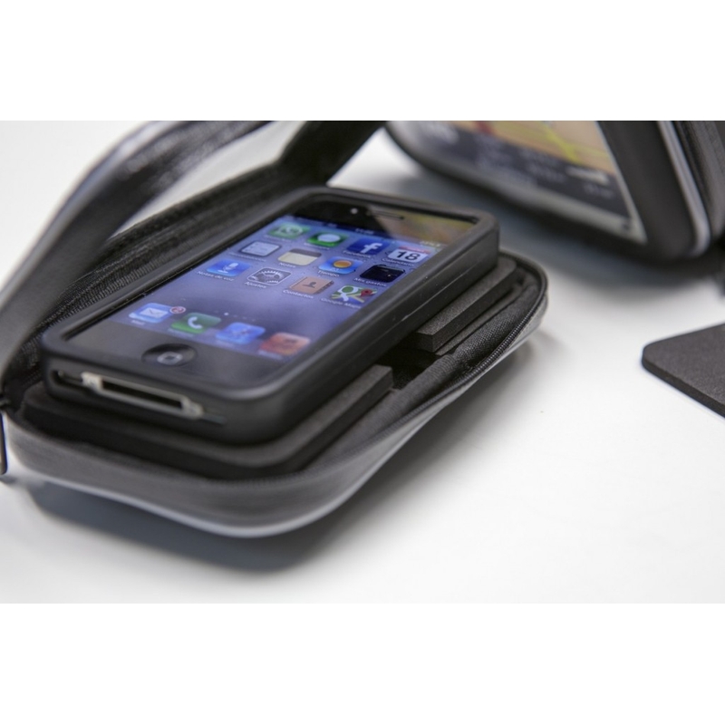 Suport telefon SHAD 130x90 mm prindere pe ghidon 4,3"