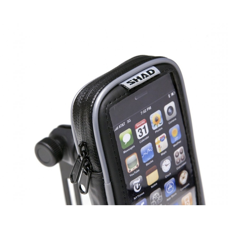 Suport telefon SHAD 130x90 mm prindere pe ghidon 4,3"