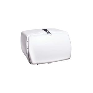 Top box PUIG MAXI BOX 1126B Alb 90l, with handle