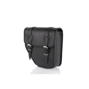Leather saddlebag CUSTOMACCES IBIZA AP0007N Negru stanga