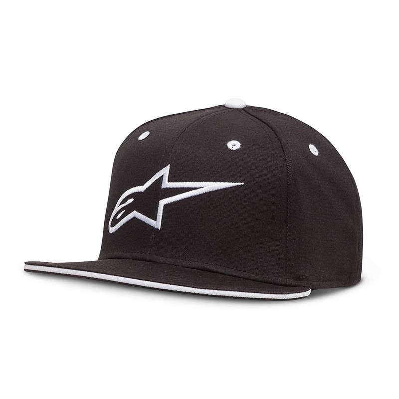Alpinestars Ageless Flatbill Cap negru și alb