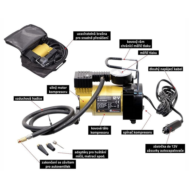 Compresor 12V TORNADO