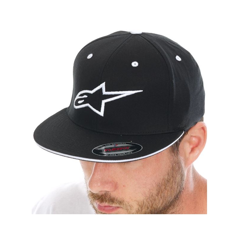 Alpinestars Ageless Flatbill Cap negru și alb