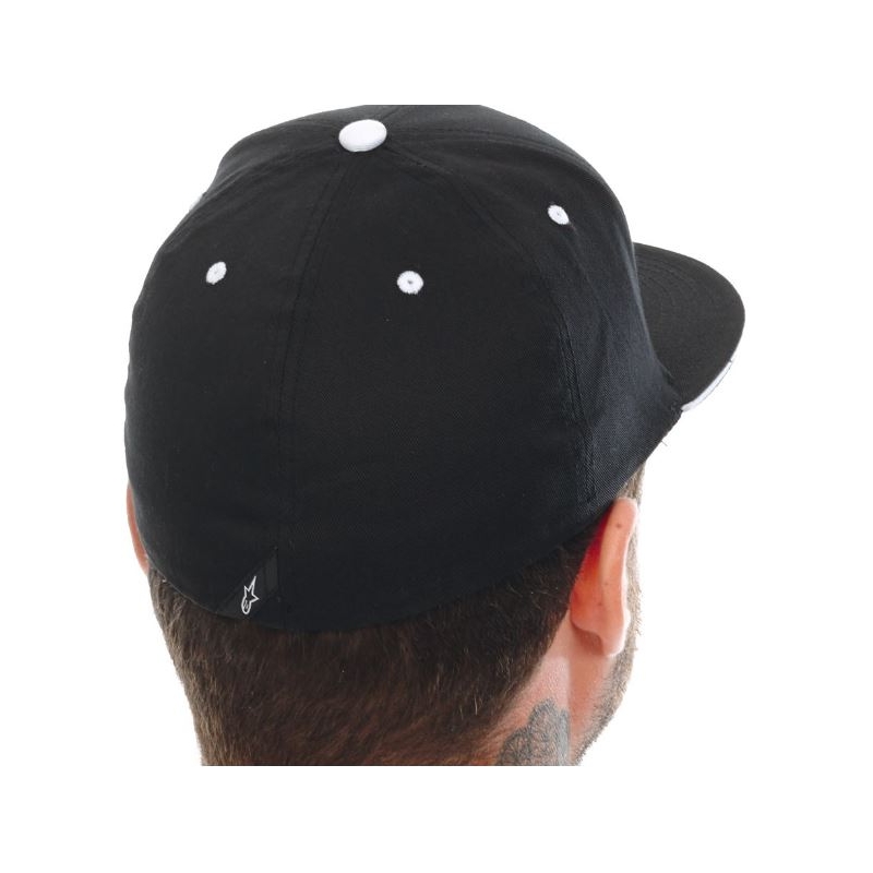 Alpinestars Ageless Flatbill Cap negru și alb