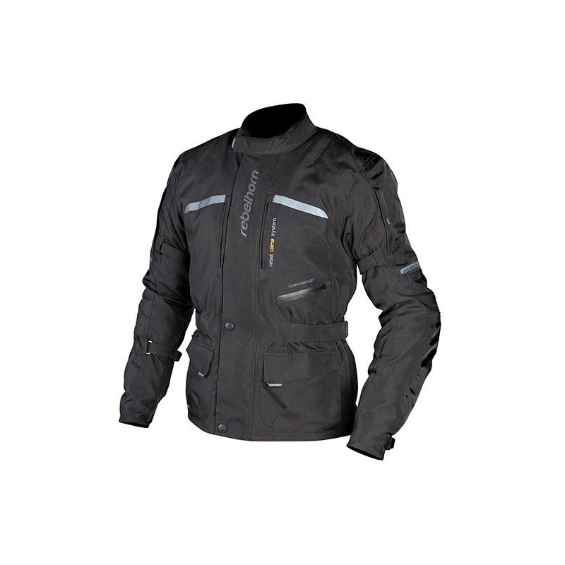 Jachetă Moto Rebelhorn Hiker Pro Black