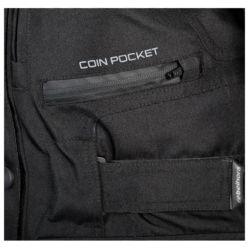 Jachetă Moto Rebelhorn Hiker Pro Black