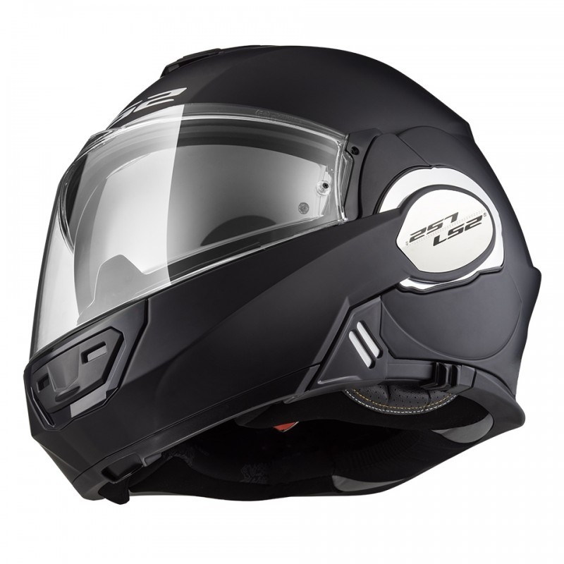 Cască de motociclist LS2 FF399 Valiant negru lucios LS2 FF399 Valiant lichidare