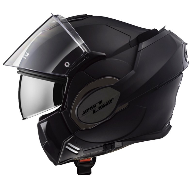 Cască de motociclist LS2 FF399 Valiant negru lucios LS2 FF399 Valiant lichidare
