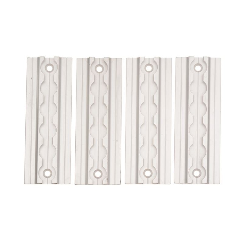Q-TECH bară de ancorare pătrată din aluminiu (set de 4) lichidare