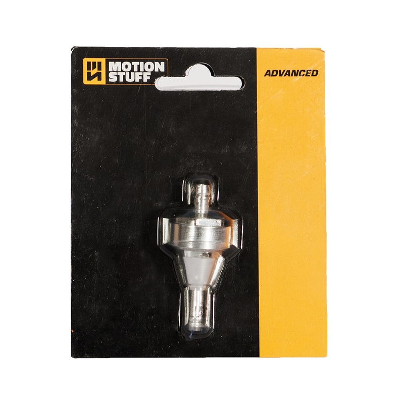 Filtru de benzina MOTION STUFF argintiu