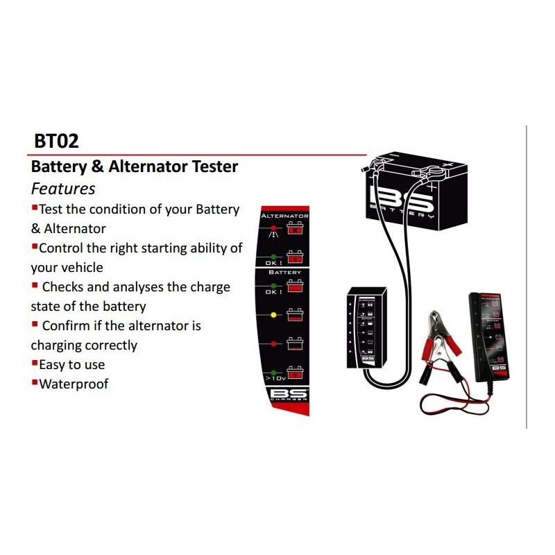 Tester baterie si alternator BS-BATTERY