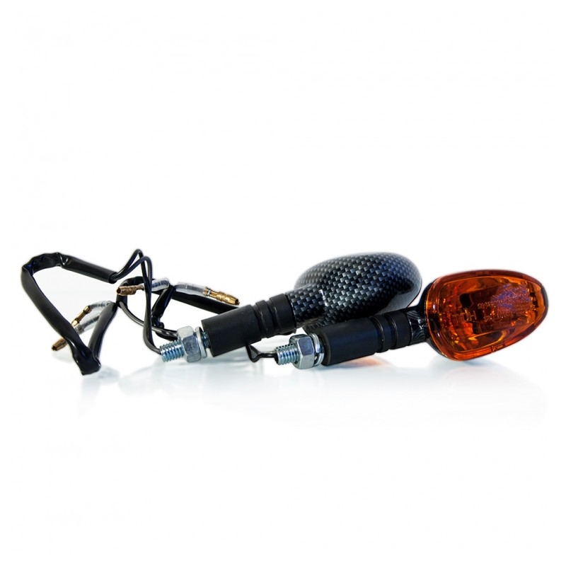 Semnale bec normal (2 buc) MOTION STUFF carbon
