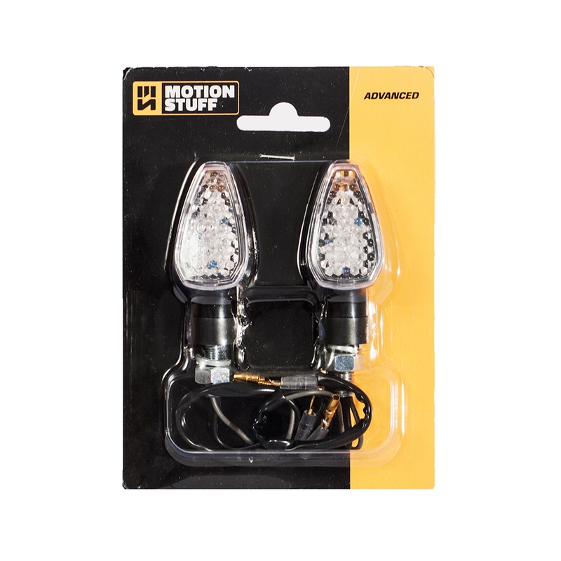 Semnale LED (2 buc) MOTION STUFF Negru