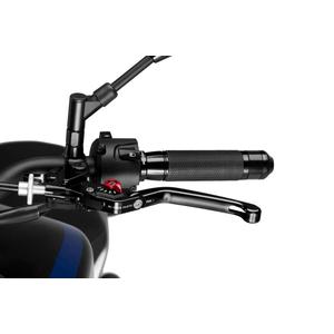 Clutch lever without adapter PUIG 3.0 210NR foldable negru/rosu