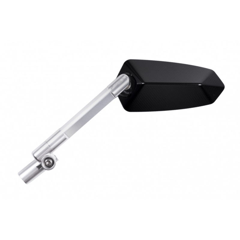 Oglinda retrovizoare PUIG F1.1. black / anodized aluminium stanga