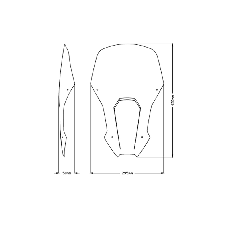 Parbriz PUIG TOURING transparent lichidare