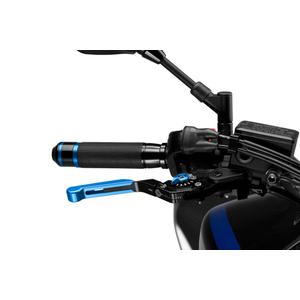 Brake lever without adapter PUIG 3.0 14ANA extendable folding blue/blue