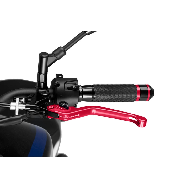Maneta de ambreiaj fara adaptor PUIG 3.0 lung red/black lichidare