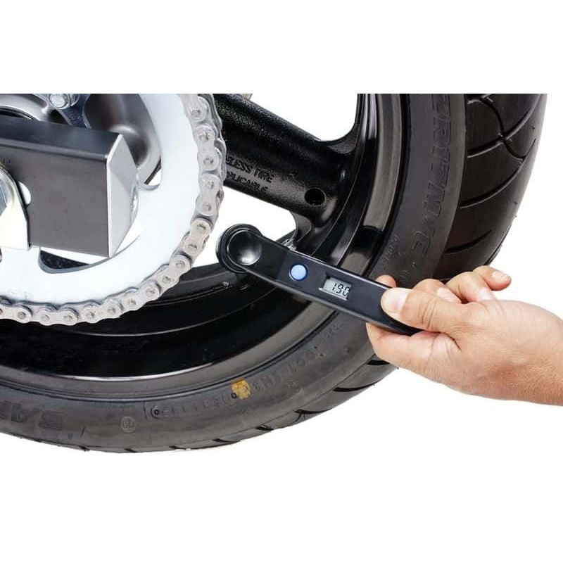 Digital tire gauge PUIG Negru