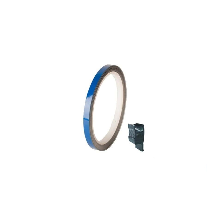 Rim strip PUIG blue reflective 7mm x 6m (with aplicator)