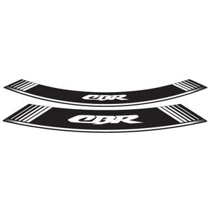 Rim strip PUIG CBR Alb set of 8 rim strips