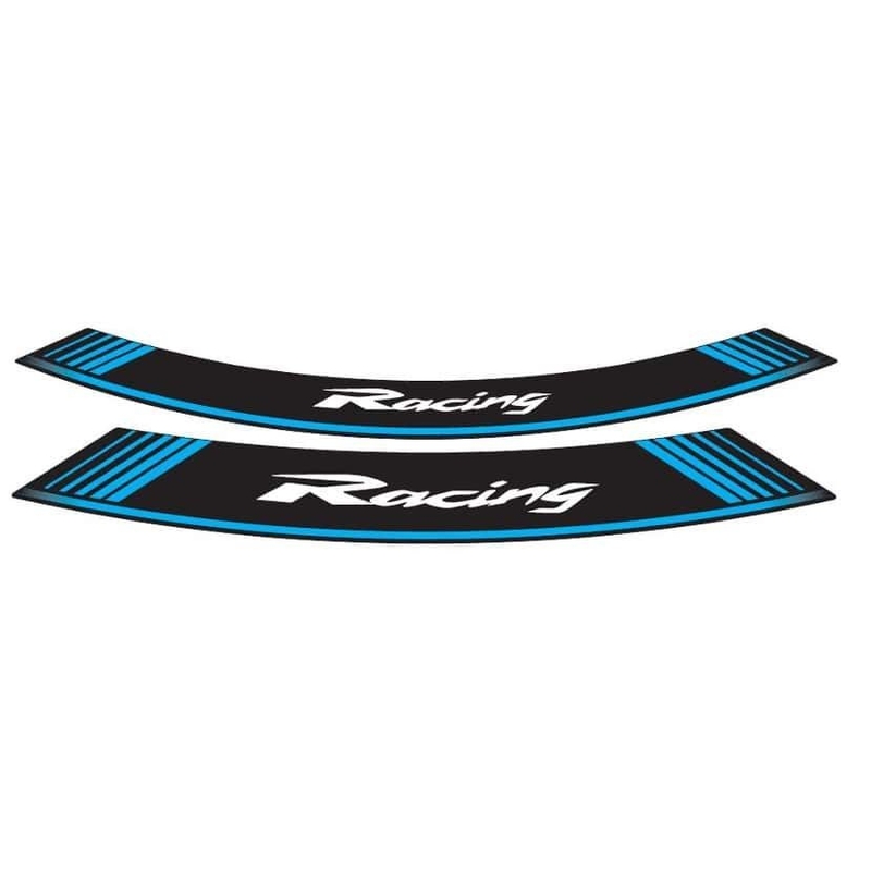 Rim strip PUIG RACING Albastru set of 8 rim strips