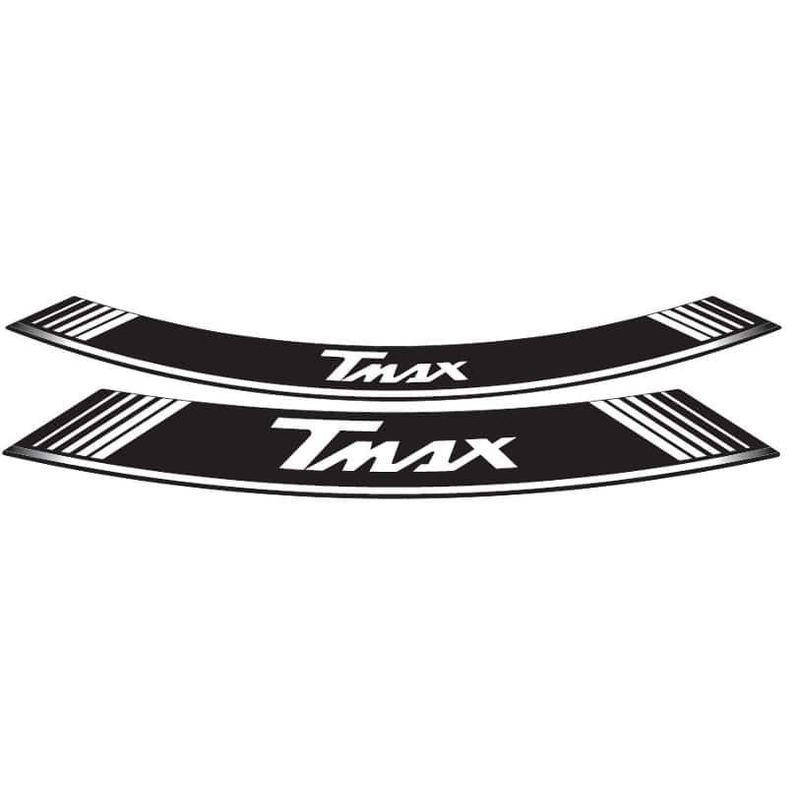 Rim strip PUIG T-MAX Alb set of 8 rim strips