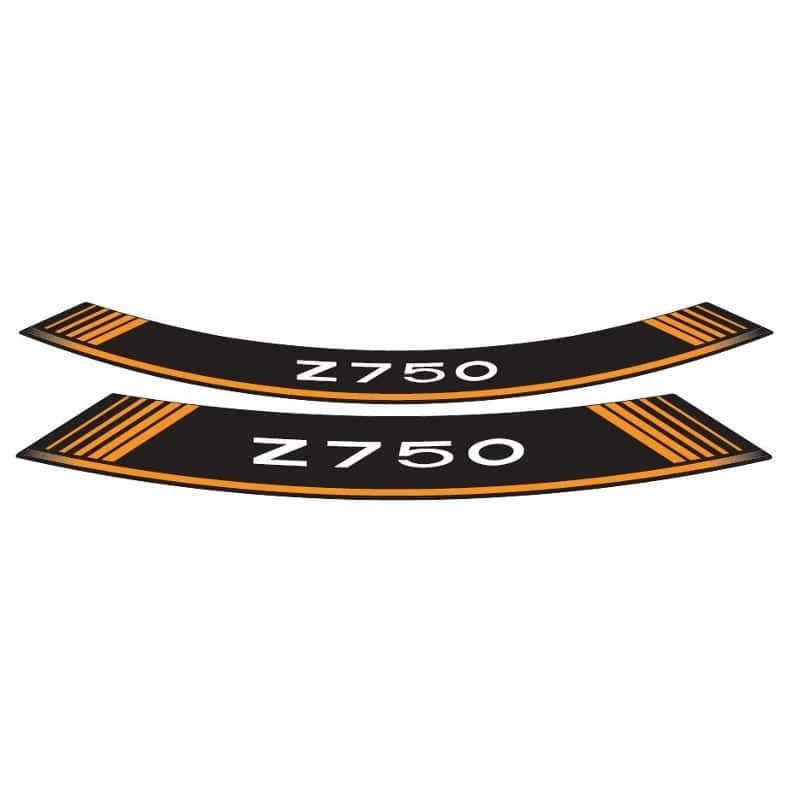 Rim strip PUIG Z750 portocaliu set of 8 rim strips