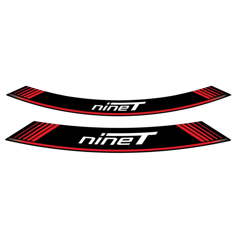 Rim strip PUIG R NINE T Rosu set of 8 rim strips
