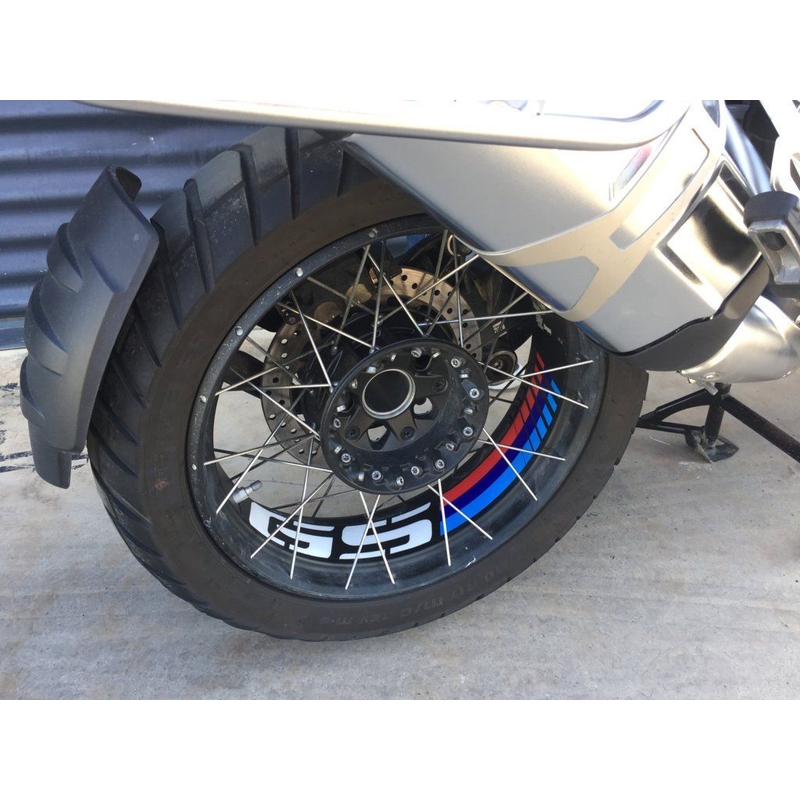 Rim strip PUIG GS Negru pentru KTM Super Duke 1290 / R 2014-2022, BMW R 1250 GS Adventure 2018-2023