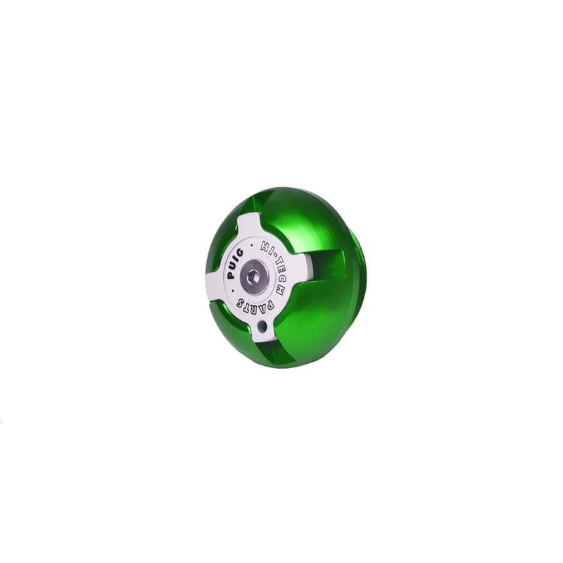 Plug oil cap PUIG verde M19x2,5